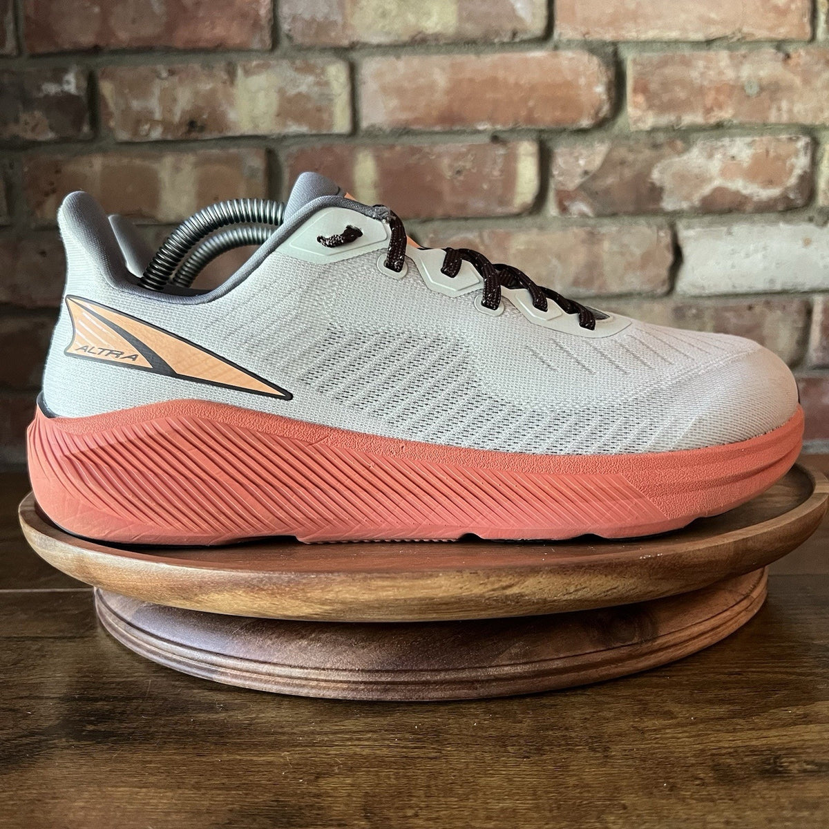 Altra Experience Flow Supportive Men's Gray Orange Running Shoes Size 10.5