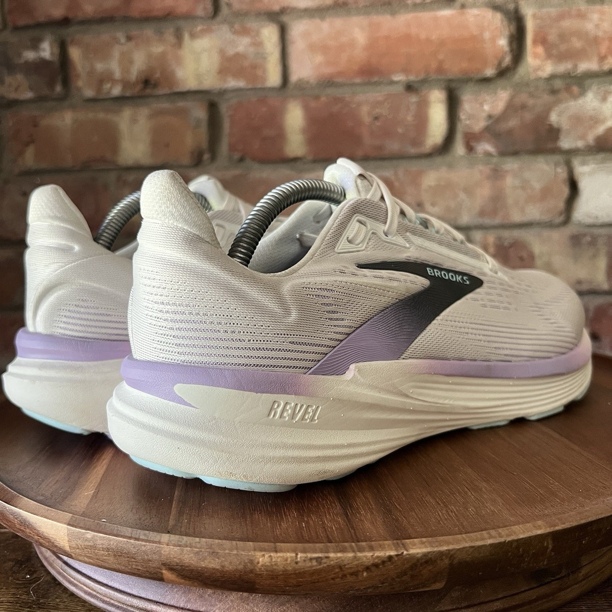 Brooks Revel 8 Gray Purple DNA Loft Cushion Running Sneakers Shoes Women's 9