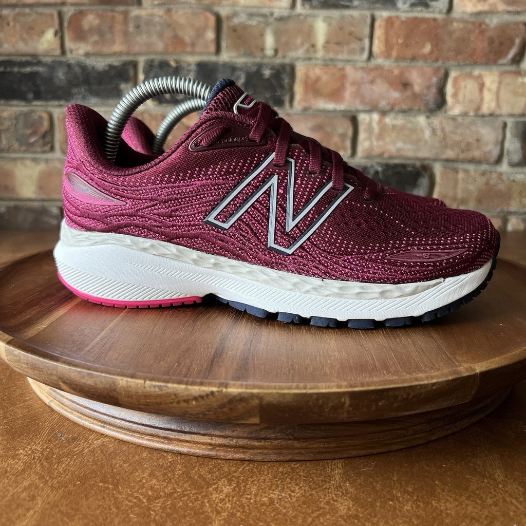 New Balance Women's Fresh Foam 860v12 Road Running Shoes Sneakers Maroon Red 5.5