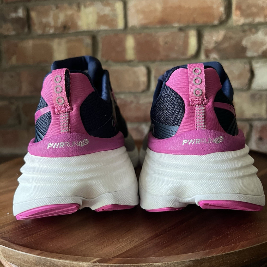 Saucony Hurricane 24 Stability Max Cushion Blue Pink Running Shoes Womens 5