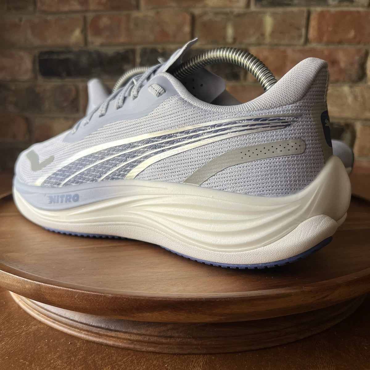 PUMA Velocity Nitro 3 Road Running Cushioned Blue Women's 10 Sneakers Shoes