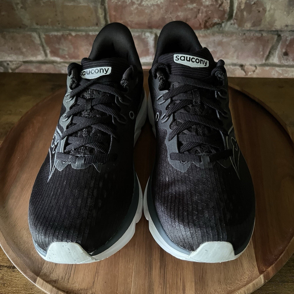 Saucony Kinvara 16 Women's 8 PWRRUN Black Neutral Cushion Running Shoes Sneakers