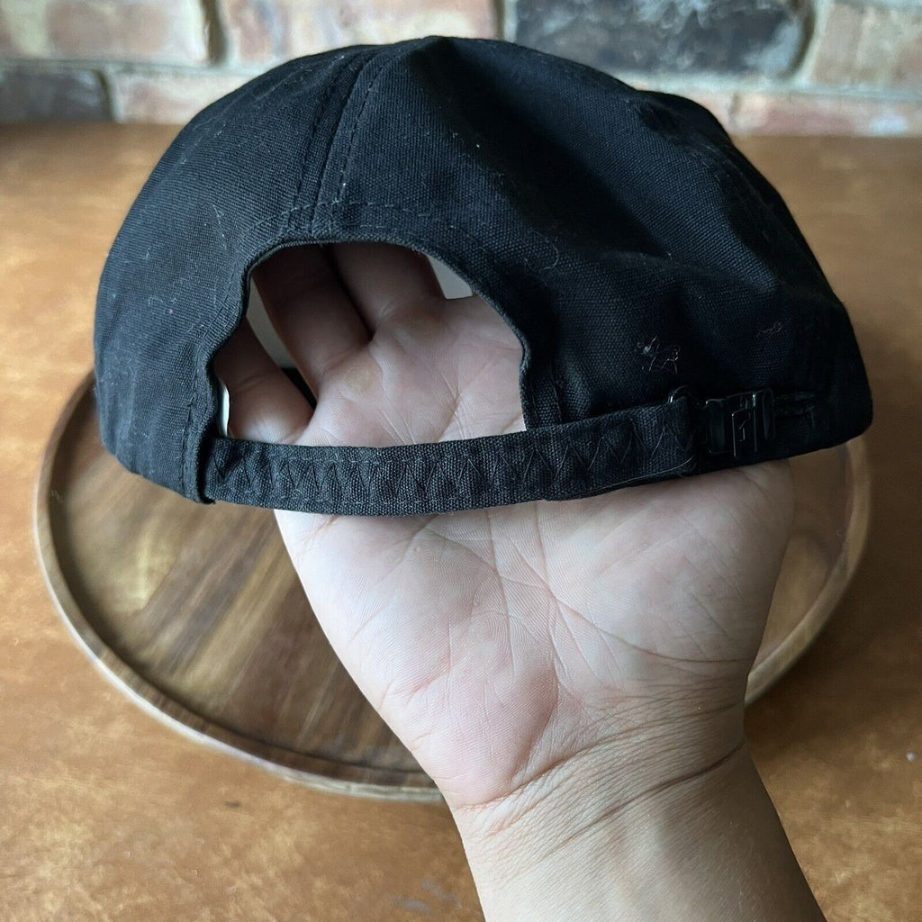 The Mountain And The Wave Quicksilver Flatbill Black White Rope Hat