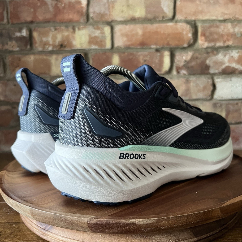 Brooks Glycerin GTS 23 Supportive Plush Cushion Womens 10.5 Blue Running Shoes