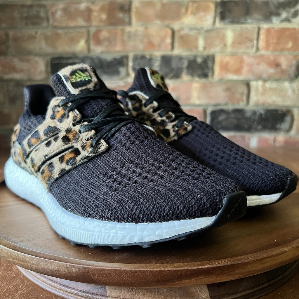 Adidas Ultraboost DNA Leopard Black Animal Pack Men’s 8 Women's 9 Running Shoes