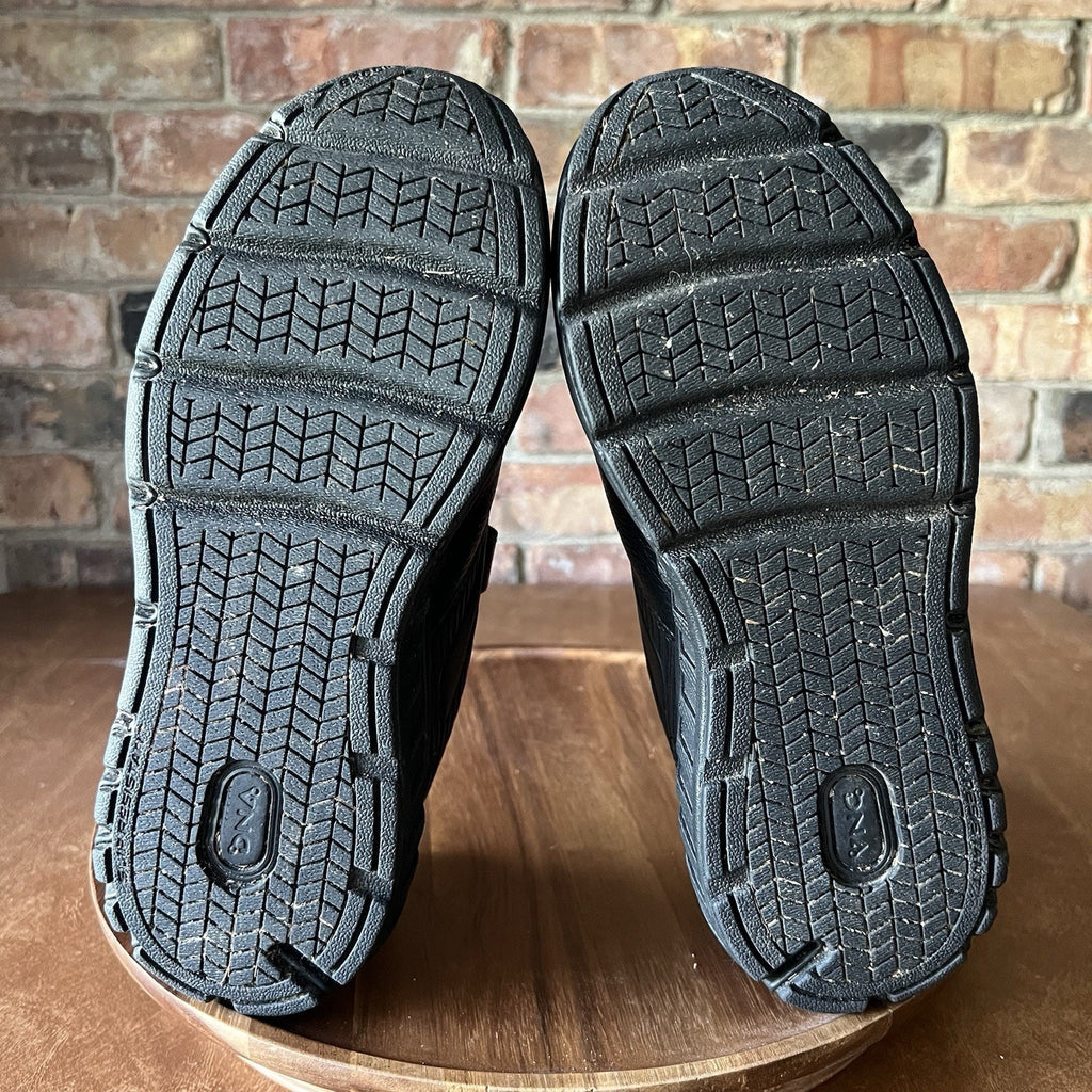 Brooks Addiction Walker 2 Women's 9 Black Leather Walking Sneaker Shoes