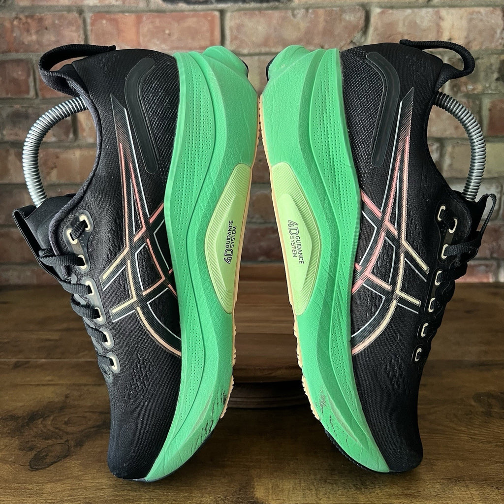 ASICS GEL-Kayano 32 Stability FF Blast Cushion Green Running Shoes Men's 9