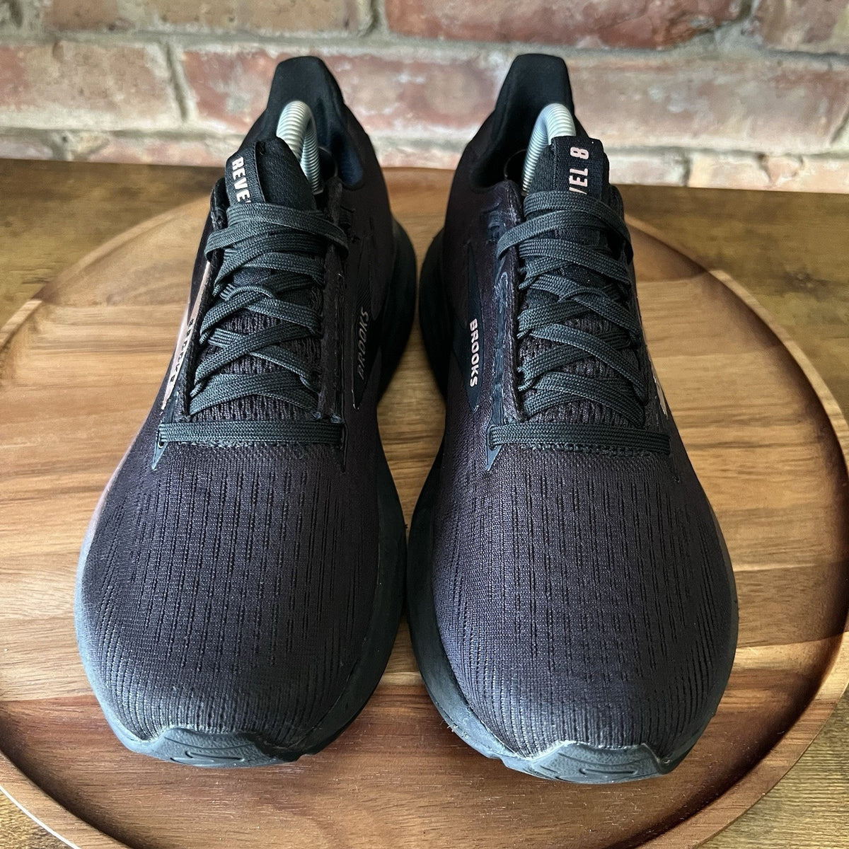 Brooks Revel 8 Women's Size 7 Black Rose Gold Athletic Running Shoes Sneakers