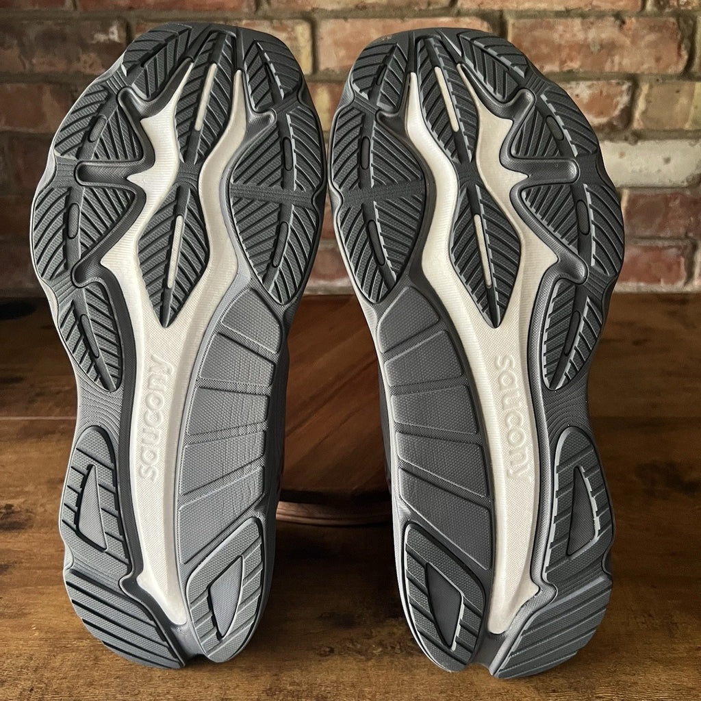 Saucony Hurricane 24 Max Cushion Stability Men's 15 Gray Running Shoes Sneakers