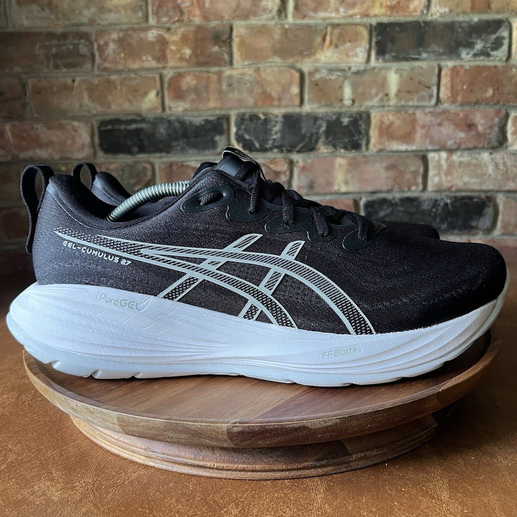 Asics Gel Cumulus 27 Black FF Blast Cushion Road Running Shoes Sneakers Mens 12
