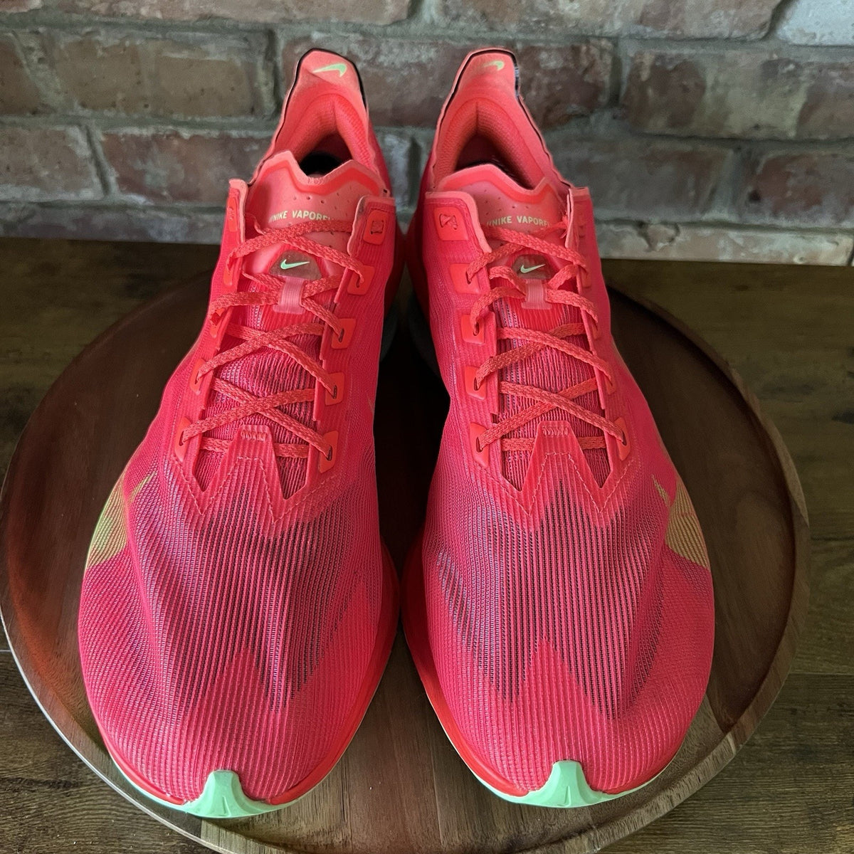 Nike Vaporfly Next% 4 Bright Crimson Size 13 Carbon Race Running Shoes Sneakers