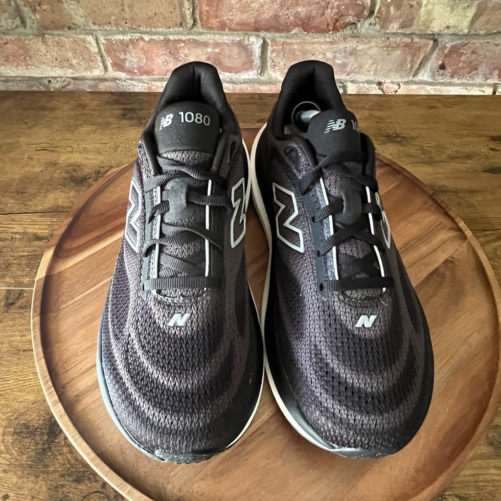 New Balance 1080v15 Womens 8 Black Neutral Soft Cushion Daily Running Shoes