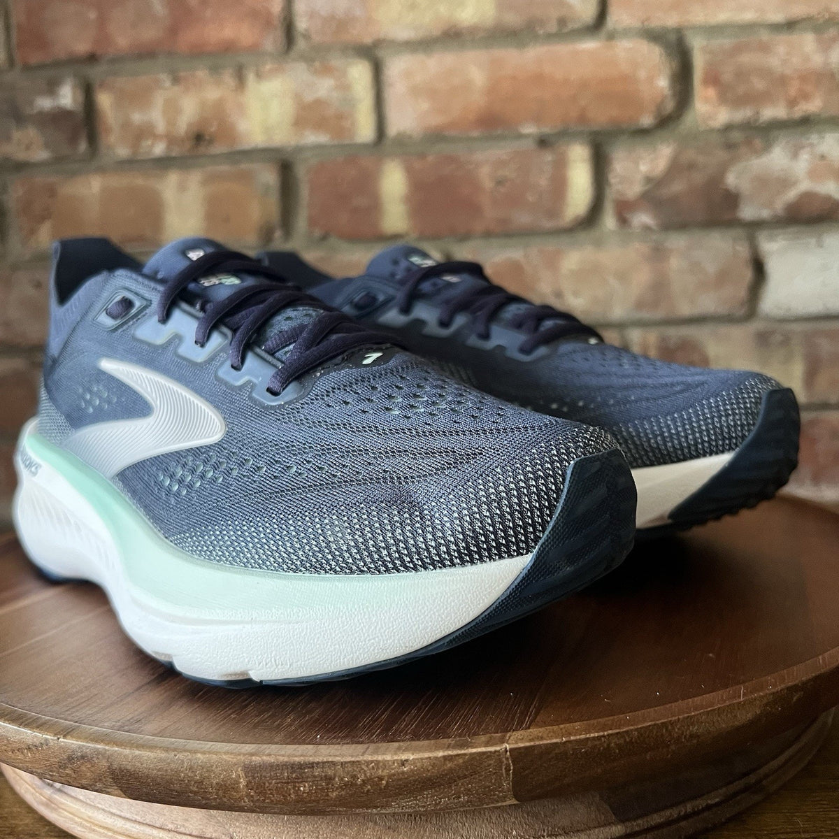 Brooks Glycerin GTS 23 Supportive Plush Cushion Womens 8.5 Blue Running Shoes