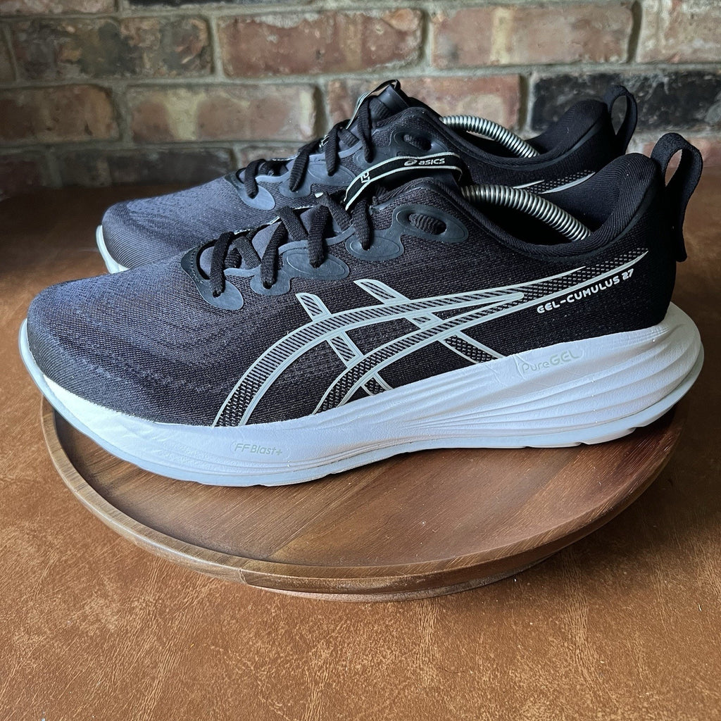 Asics Gel Cumulus 27 Black FF Blast Cushion Road Running Shoes Sneakers Mens 12