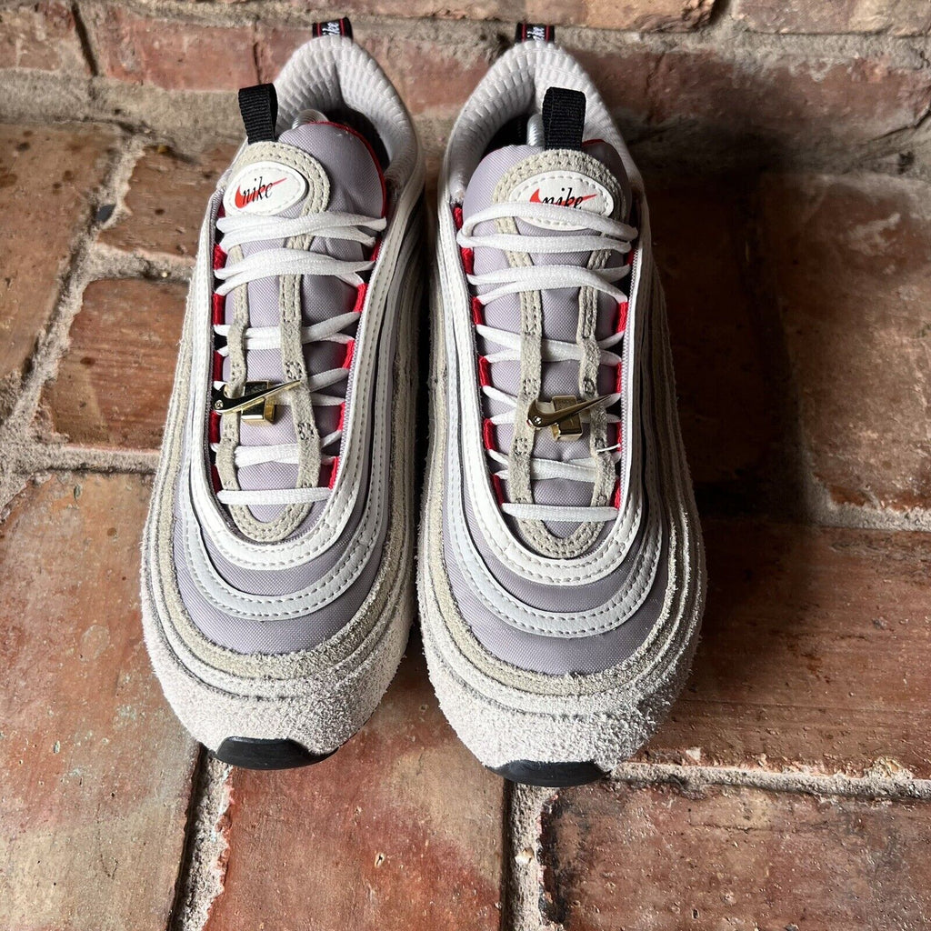 Nike Air Max 97 SE First Use College Grey Shoes Sneakers Youth 6.5 Women's 8