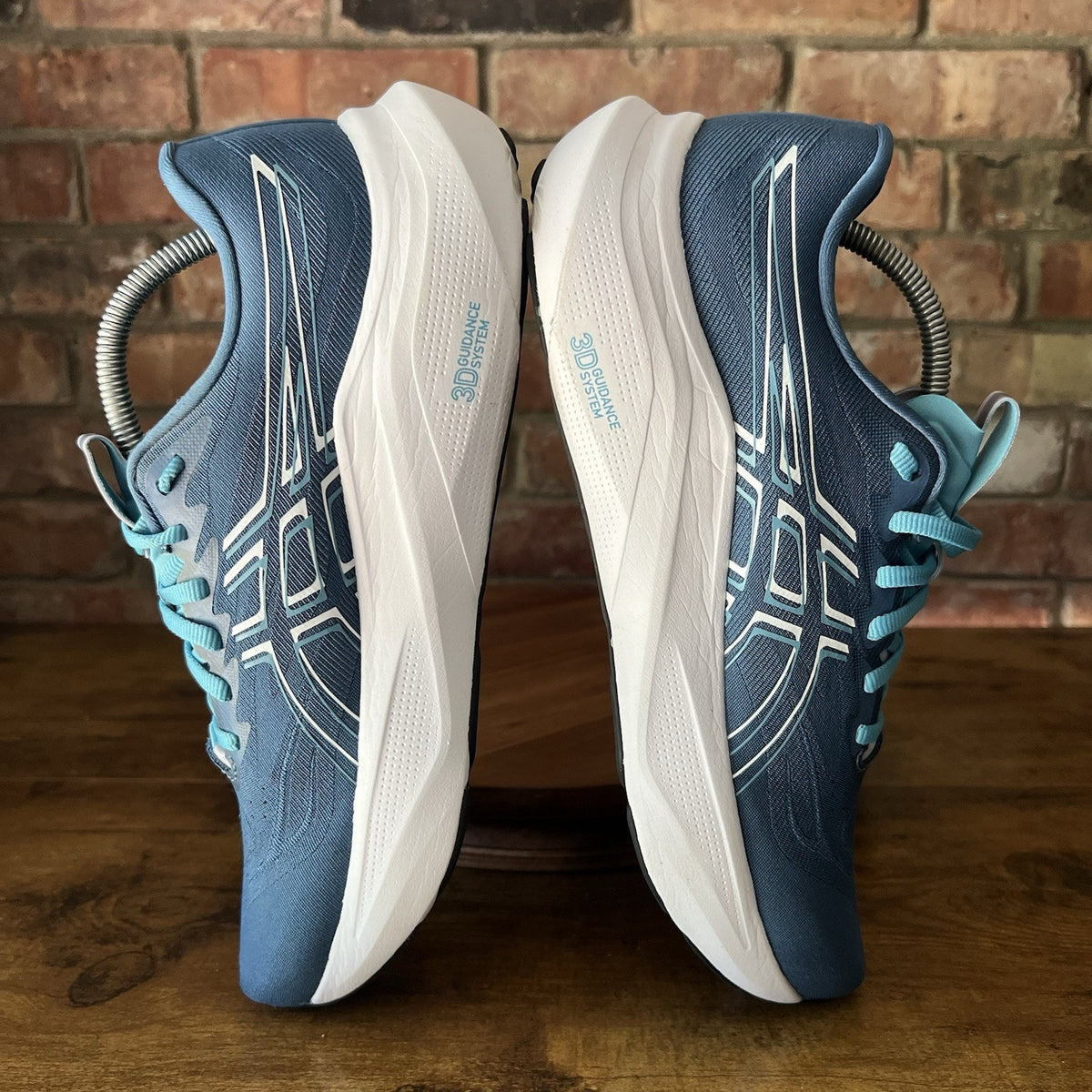 Asics GT-2000 14 Womens Size 10.5 Blue White Max Cushion Running Shoes Sneakers