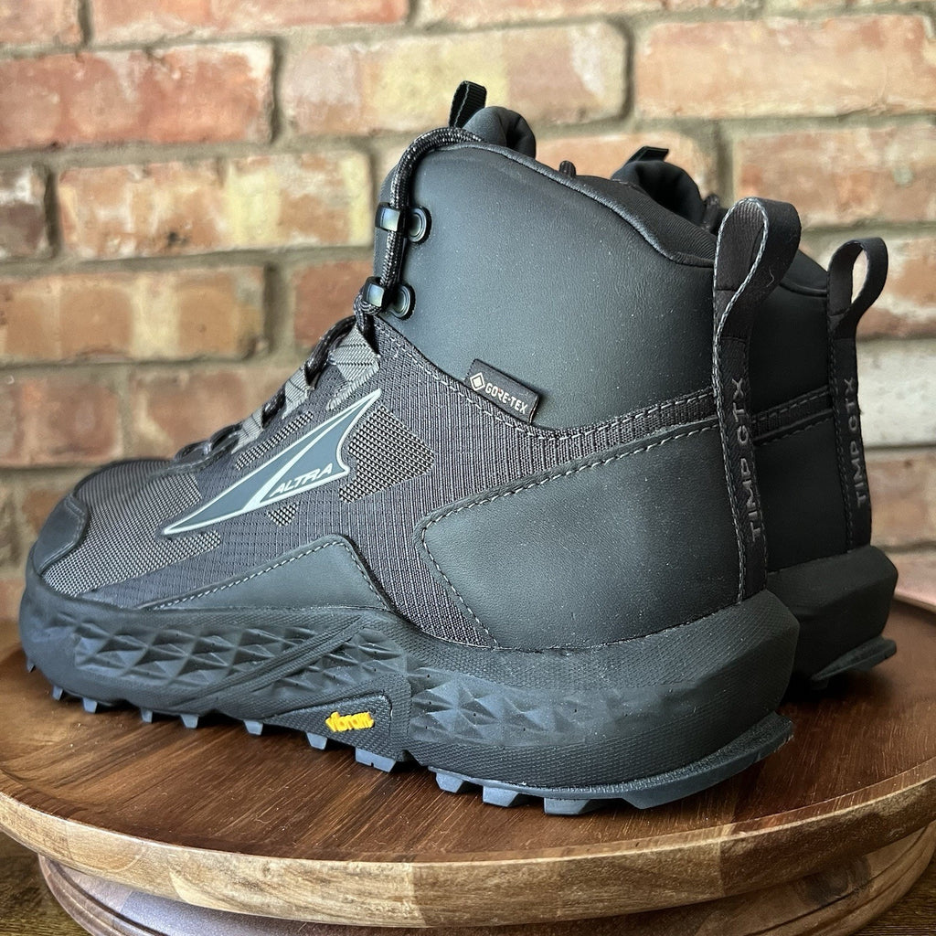 Altra Vibram Timp Hiker GTX Womens 11 Black Trail Hiking Shoes Sneakers
