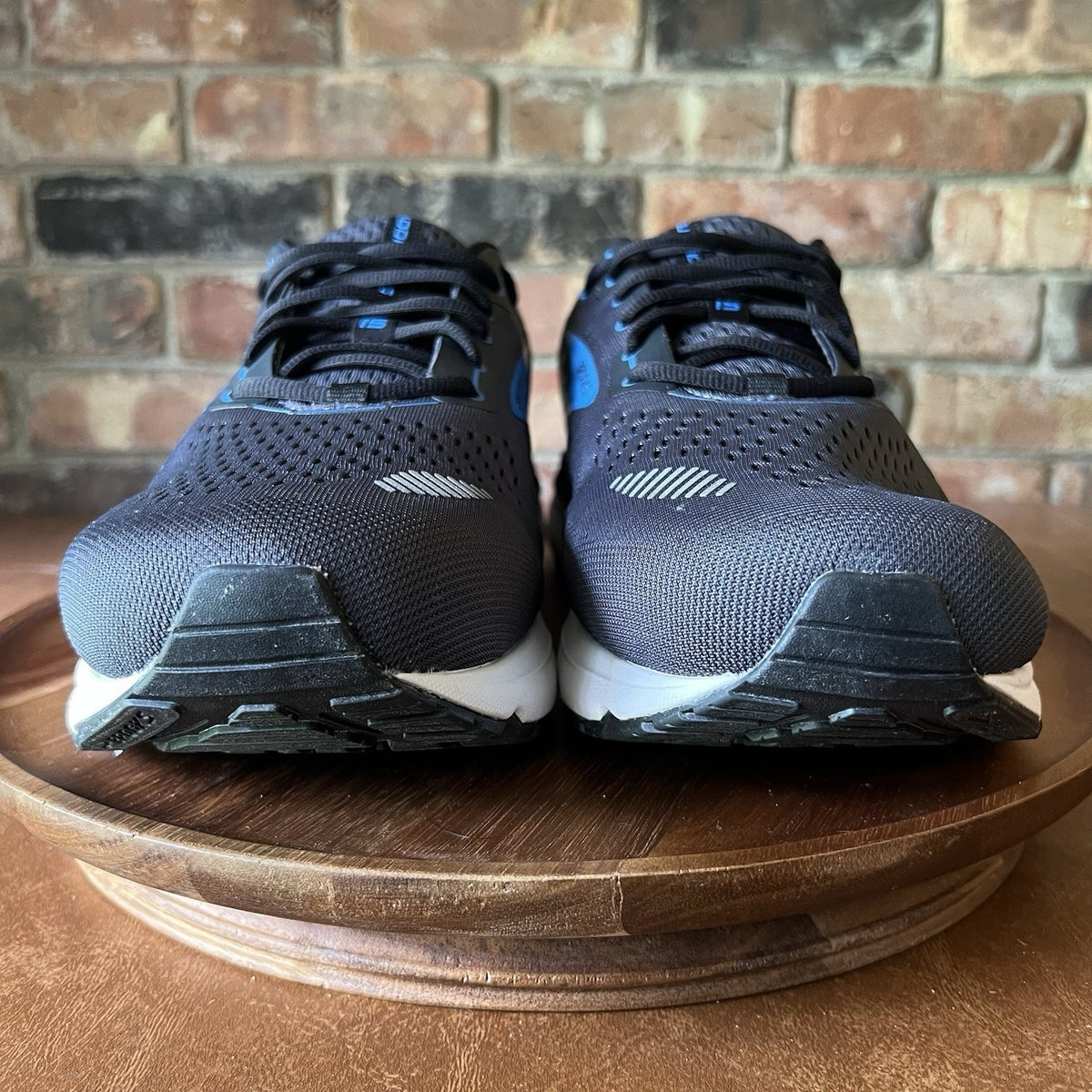 Brooks Addiction GTS 15 Supportive Men’s 15 2E Black Blue Running Shoes Sneakers