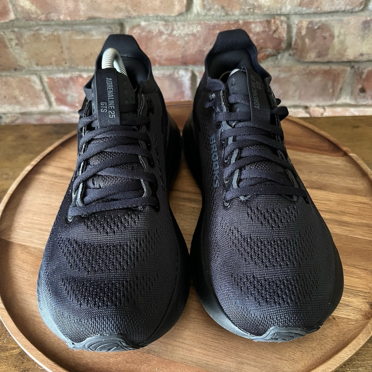 Brooks Adrenaline GTS 25 Supportive Black 8 Women Neutral Running Sneaker Shoes