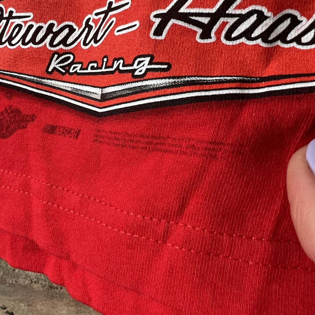NASCAR. Vintage Tony Stewart Winners Circle Tank Top Red Shirt 2XL