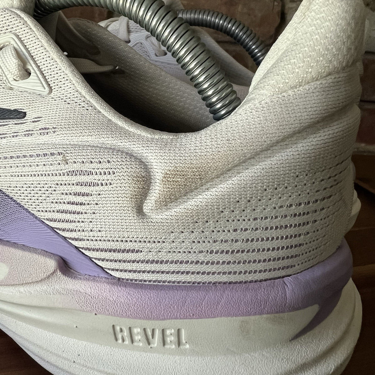 Brooks Revel 8 Gray Purple DNA Loft Cushion Running Sneakers Shoes Women's 9