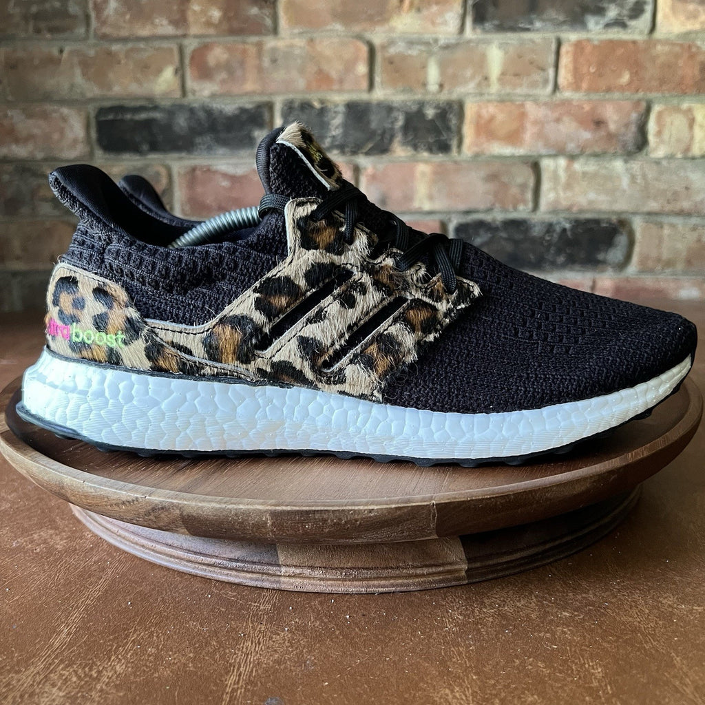 Adidas Ultraboost DNA Leopard Black Animal Pack Men’s 8 Women's 9 Running Shoes
