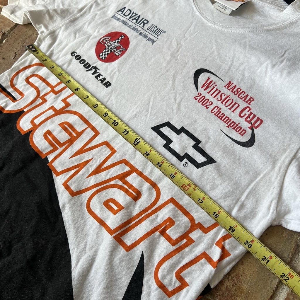 2002 Vintage Winner's Circle Authentic Tony Stewart All Over Print Size M