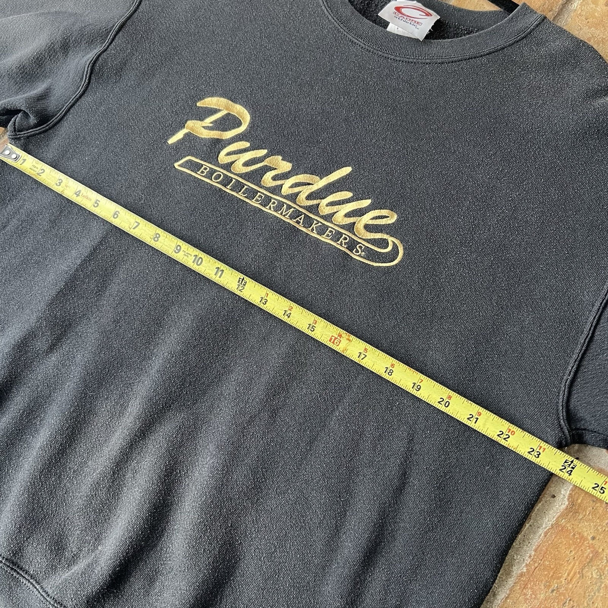Vintage Purdue University Sweatshirt Size Large Pullover College Black Sweater