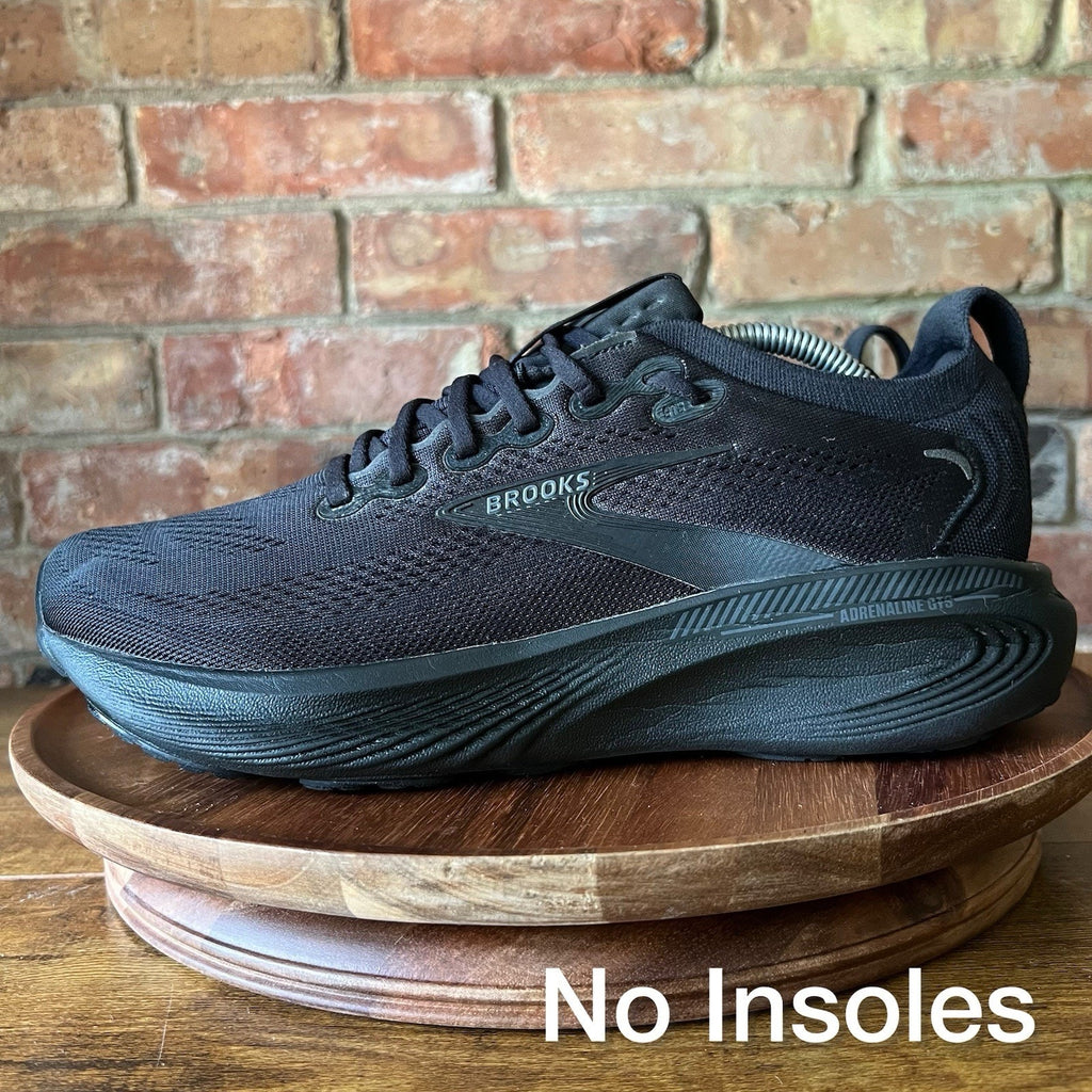 Brooks Adrenaline GTS 25 Black Supportive Women's 11 Running Shoes Sneakers