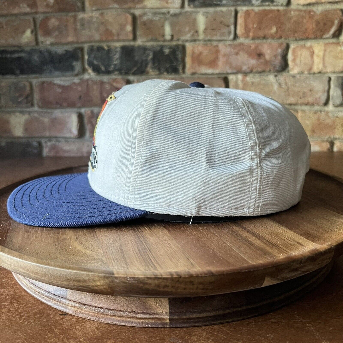 Indy 500 Fan Fest Race Adjustable Snapback Hat Baseball Cap Blue White One Size