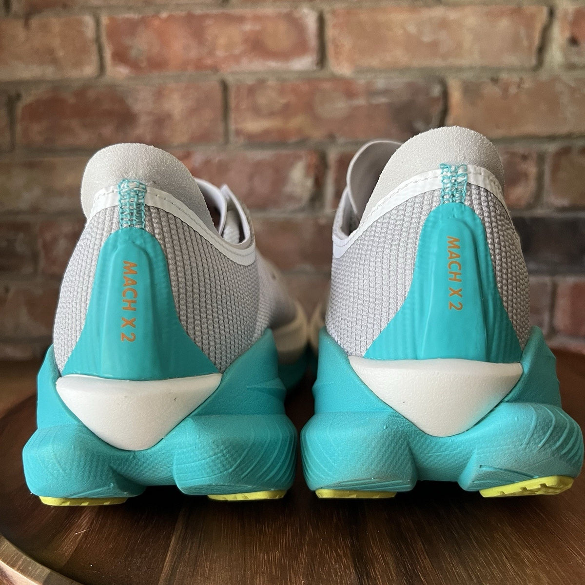 Hoka One One Mach X 2 Max Cushion Womens 9.5 Running Carbon Racing Shoes Sneaker