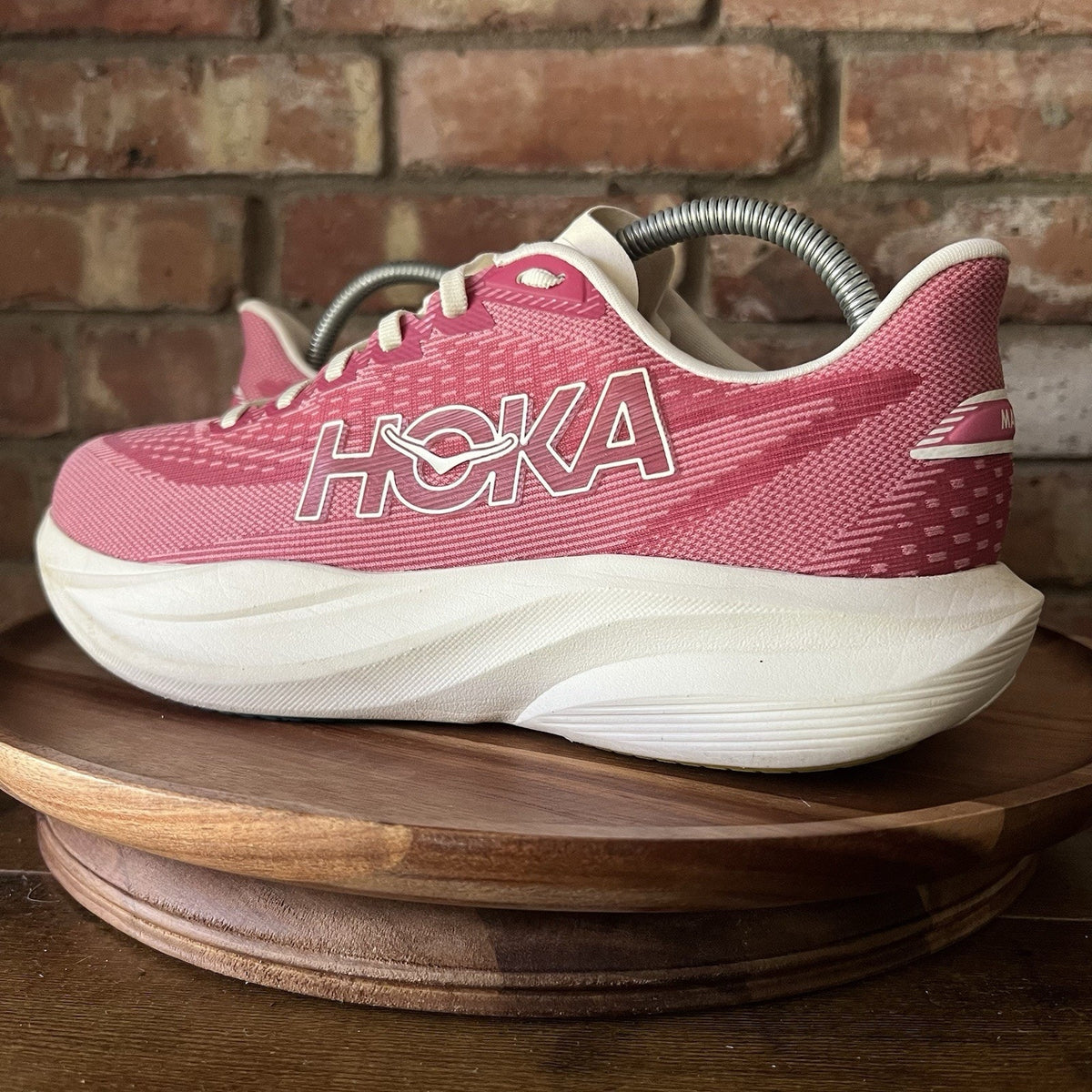 HOKA Mach 7 Lingonberry Neutral Balanced Cushion Running Shoes Women's Size 10