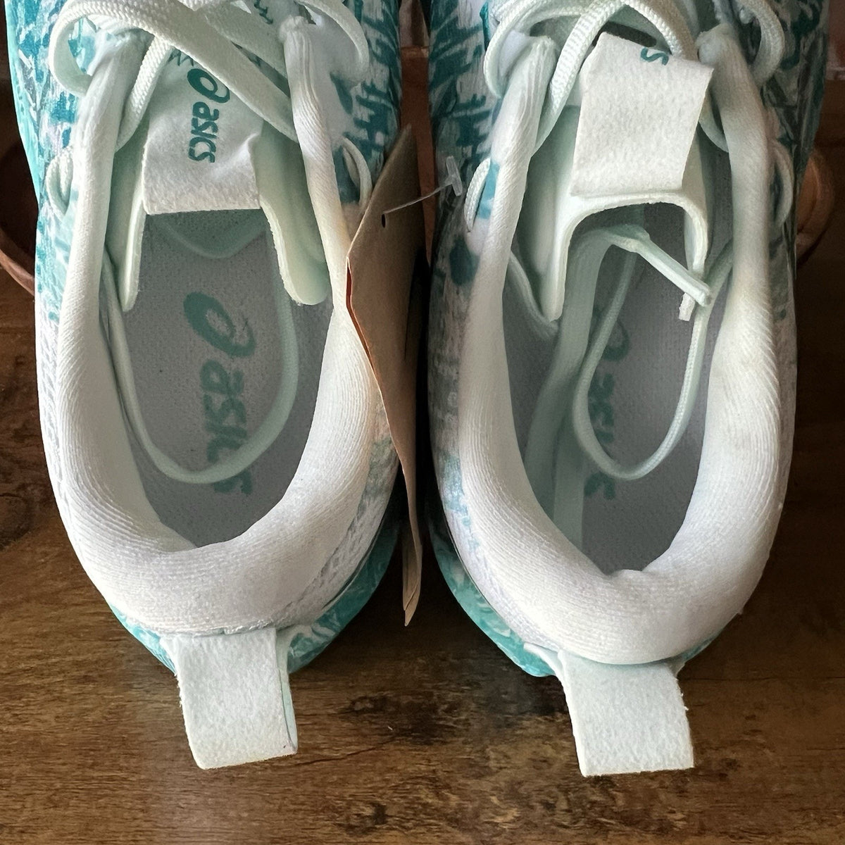 Asics Noosa Tri 16 White Aqua Running Women's 6 FF Blast Cushioned Shoes
