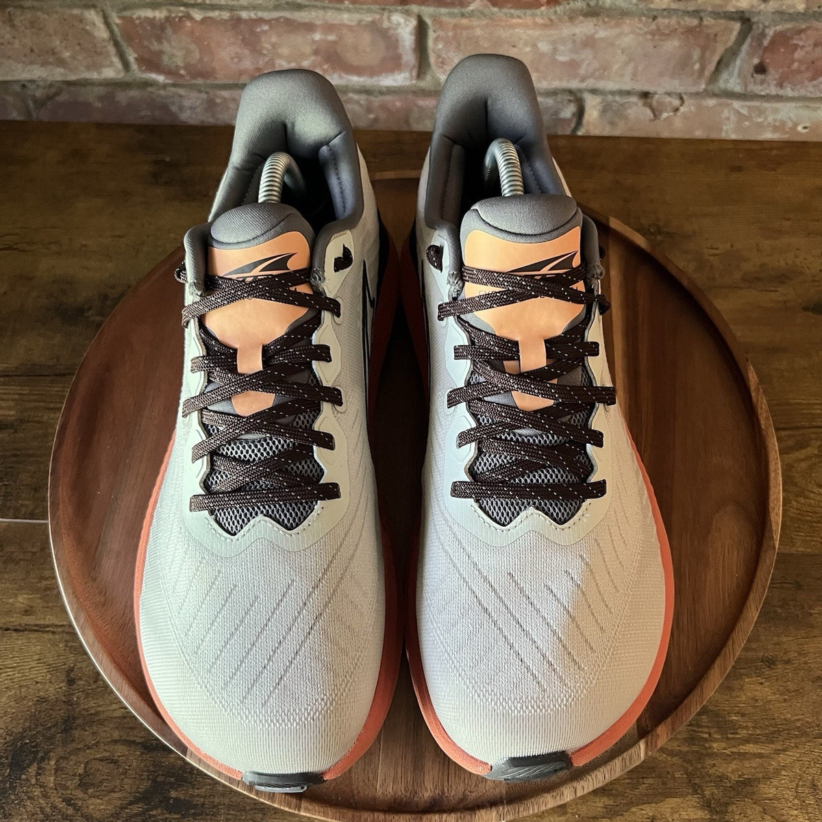 Altra Experience Flow Supportive Men's Gray Orange Running Shoes Size 10.5