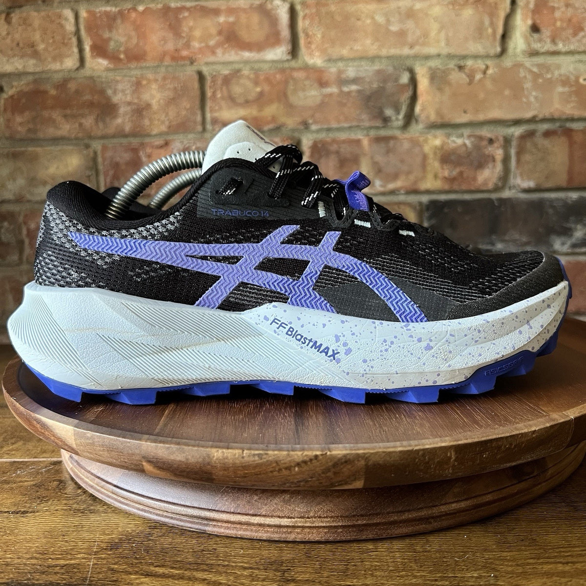 ASICS Trabuco 14 Women's 8 Purple FF Blasts Max Cushion Trail Running Shoes