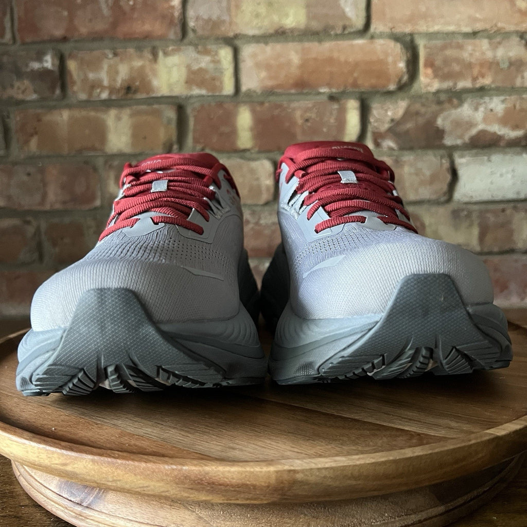 Saucony Hurricane 24 Max Cushion Stability Men's 7 Gray Red Running Shoes