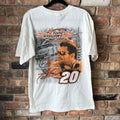 Gildan Tony Stewart Fan Club Graphic Shirt Large White Orange