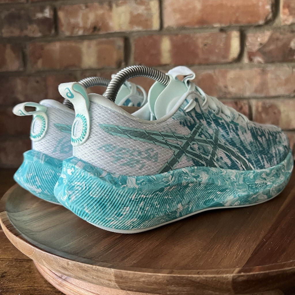 Asics Noosa Tri 16 White Aqua Running Women's 6 FF Blast Cushioned Shoes