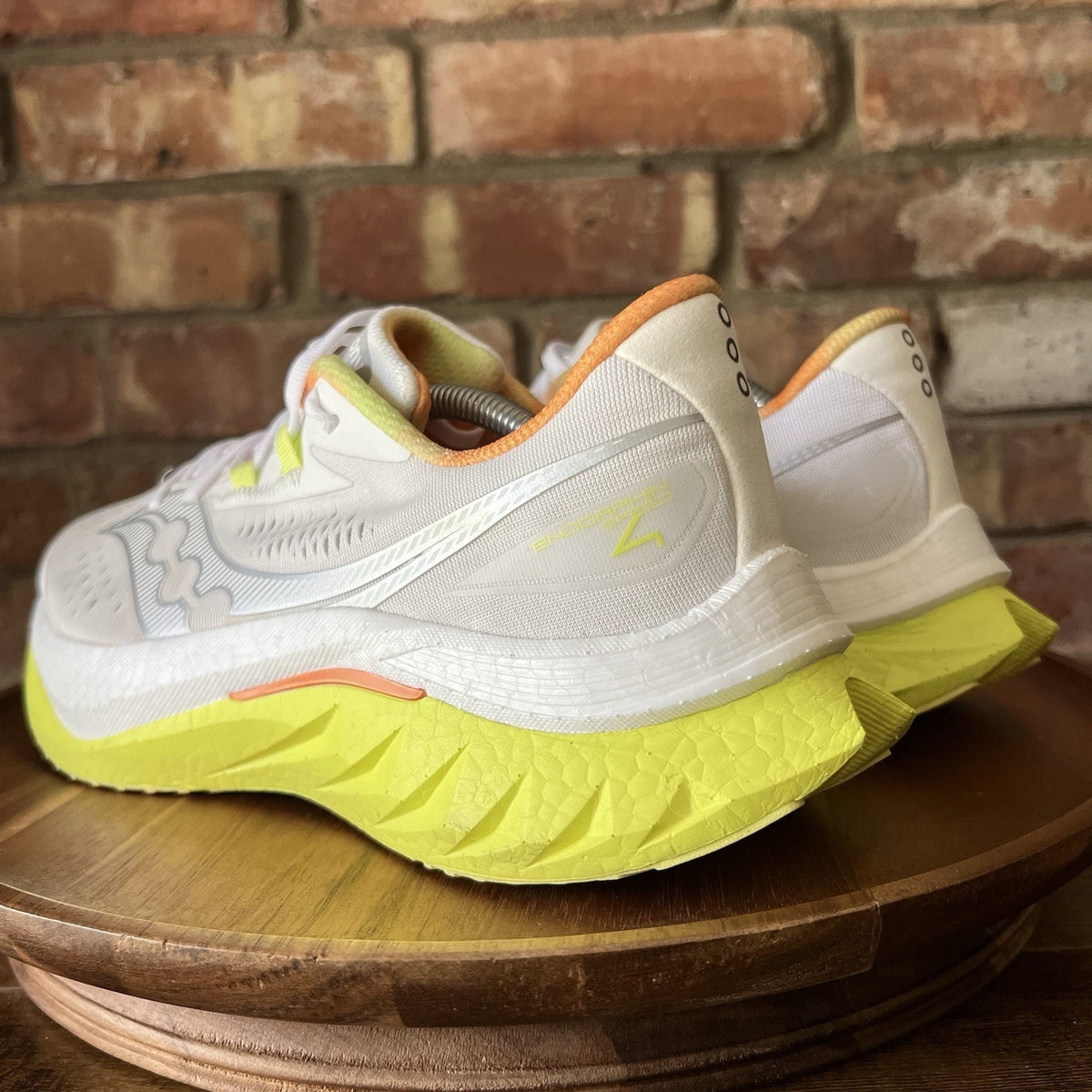 Saucony Endorphin Speed 4 Women's 10 White Sunny Speedroll Cushion Running Shoes