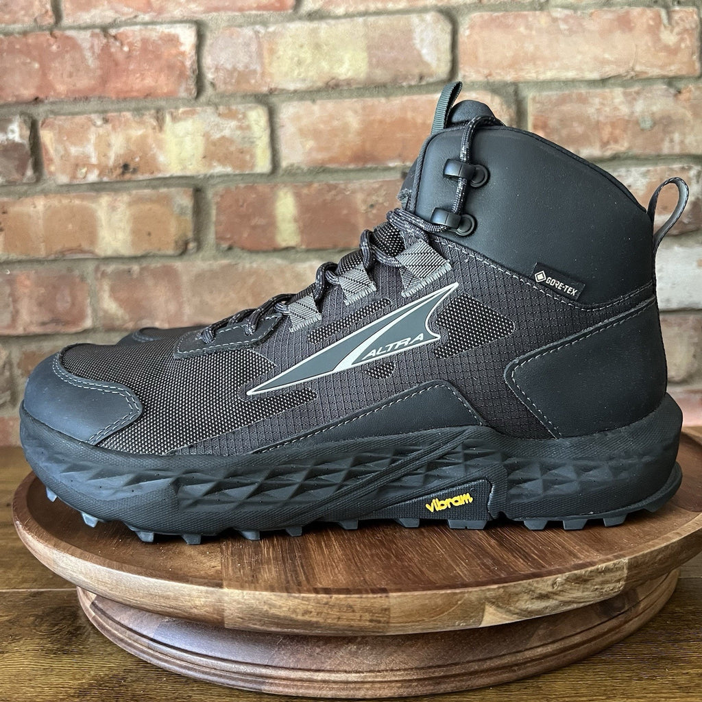 Altra Vibram Timp Hiker GTX Womens 11 Black Trail Hiking Shoes Sneakers