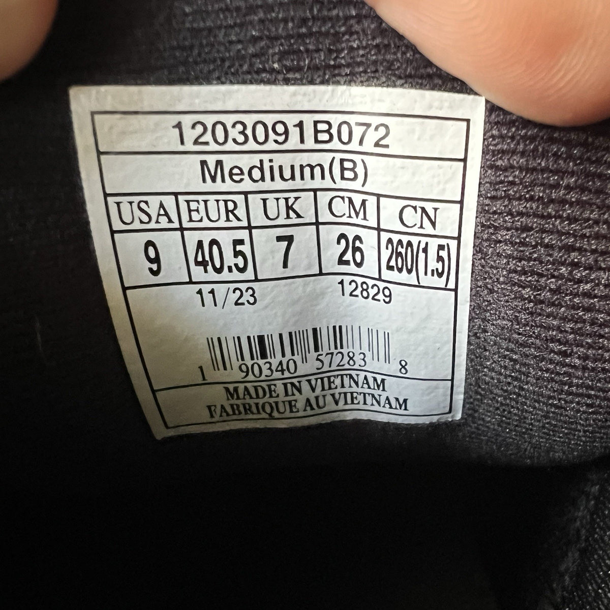 Brooks Addiction Walker 2 Women's 9 Black Leather Walking Sneaker Shoes