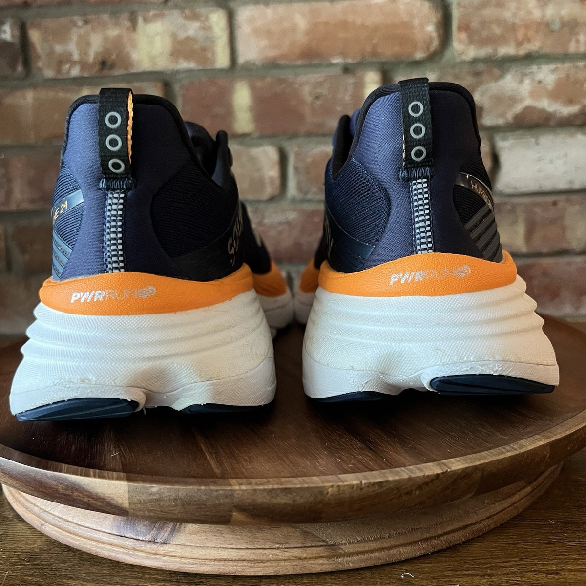 Saucony Hurricane 24 Max Cushion Stability Mens 11.5 Navy Running Shoes Sneakers