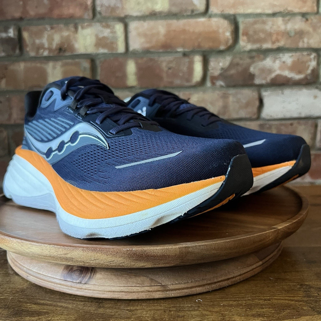 Saucony Hurricane 24 Max Cushion Stability Mens 11.5 Navy Running Shoes Sneakers
