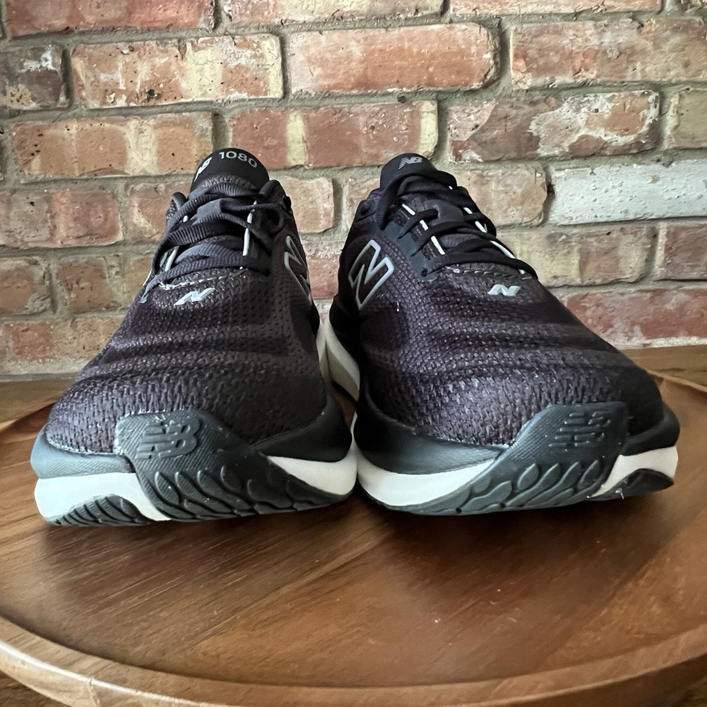 New Balance 1080v15 Womens 8 Black Neutral Soft Cushion Daily Running Shoes