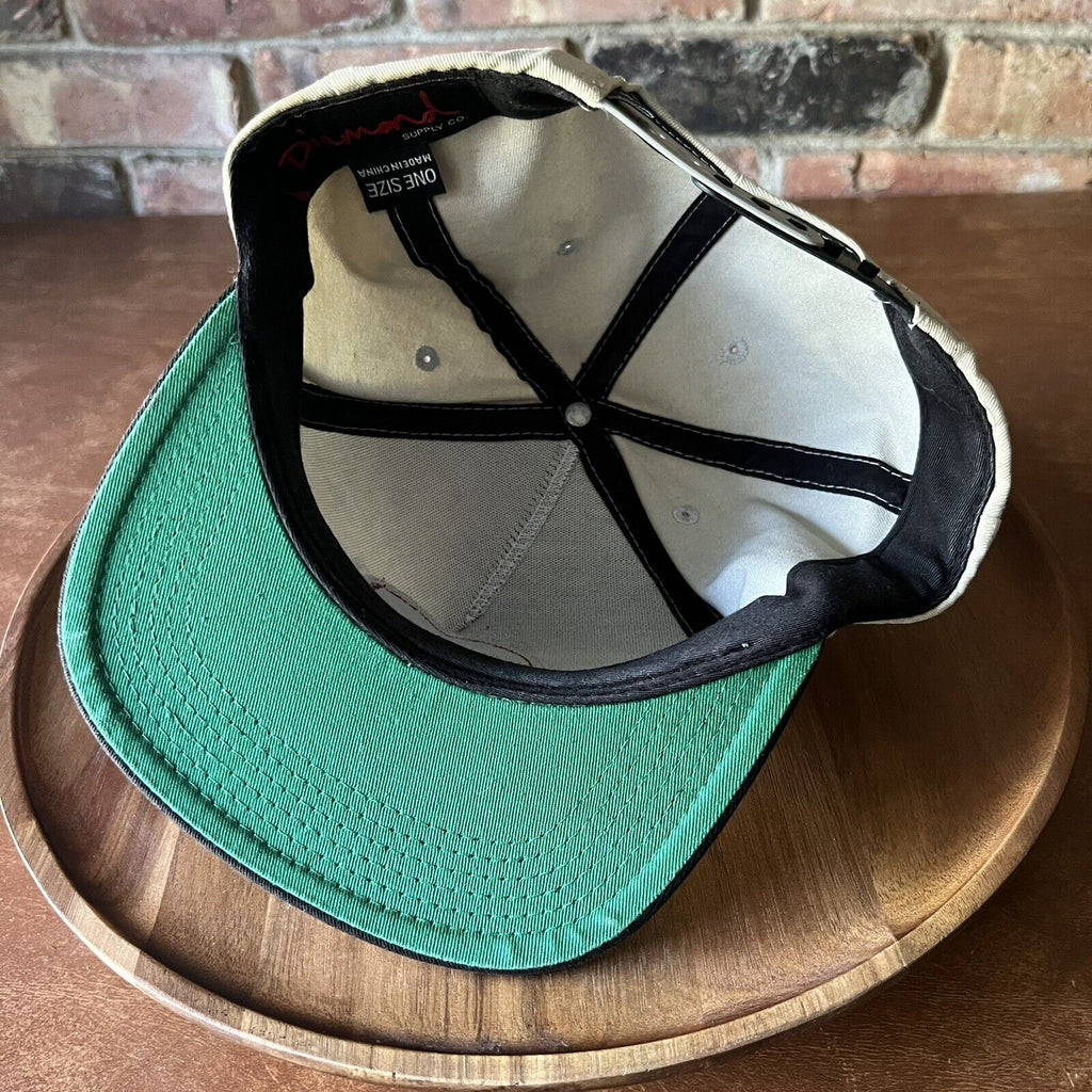 Diamond Supply Co Victory Swords Gray Black Snapback Hat Cap