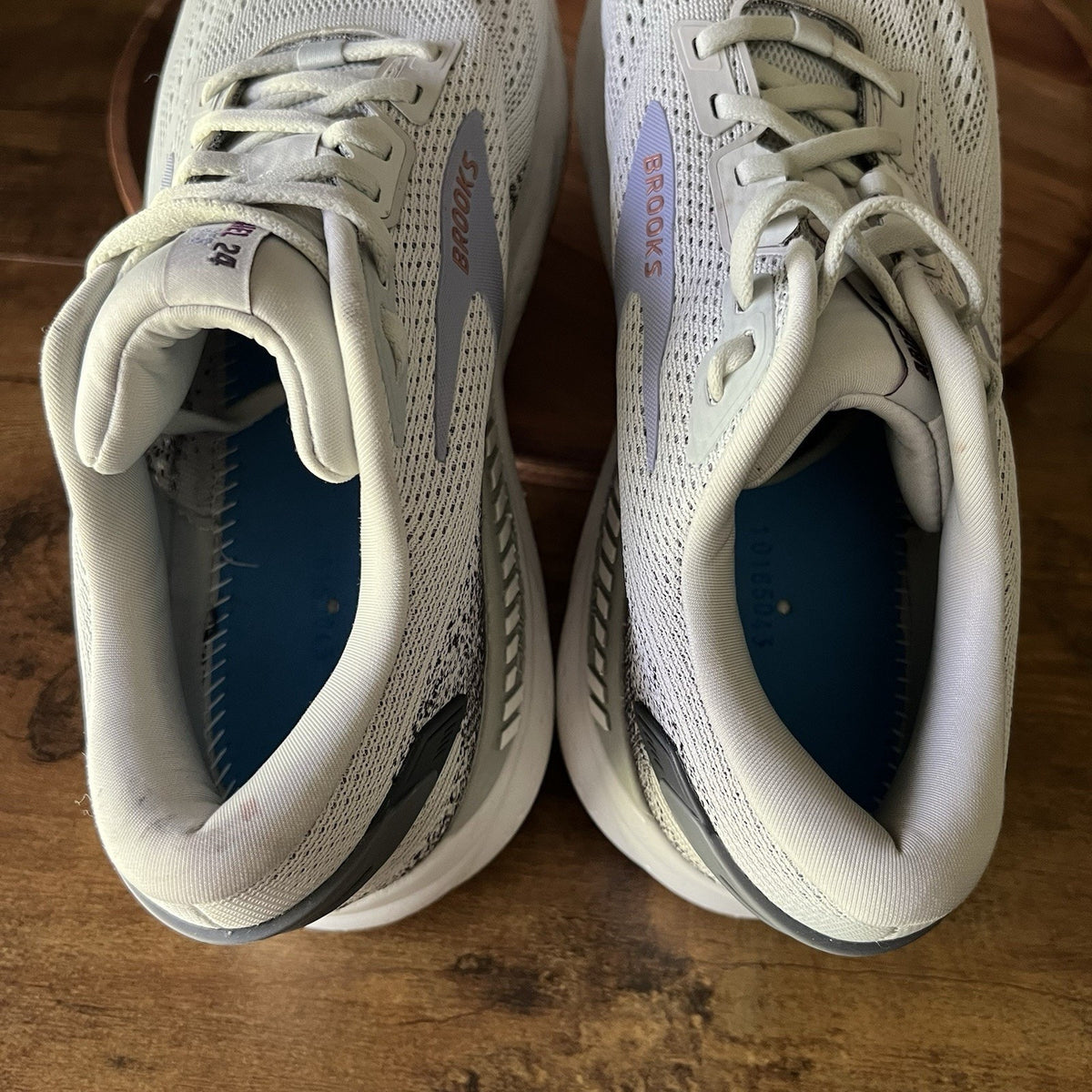 Brooks Ariel GTS 24 Supportive Womens 10 Gray Purple Running Shoes Sneakers