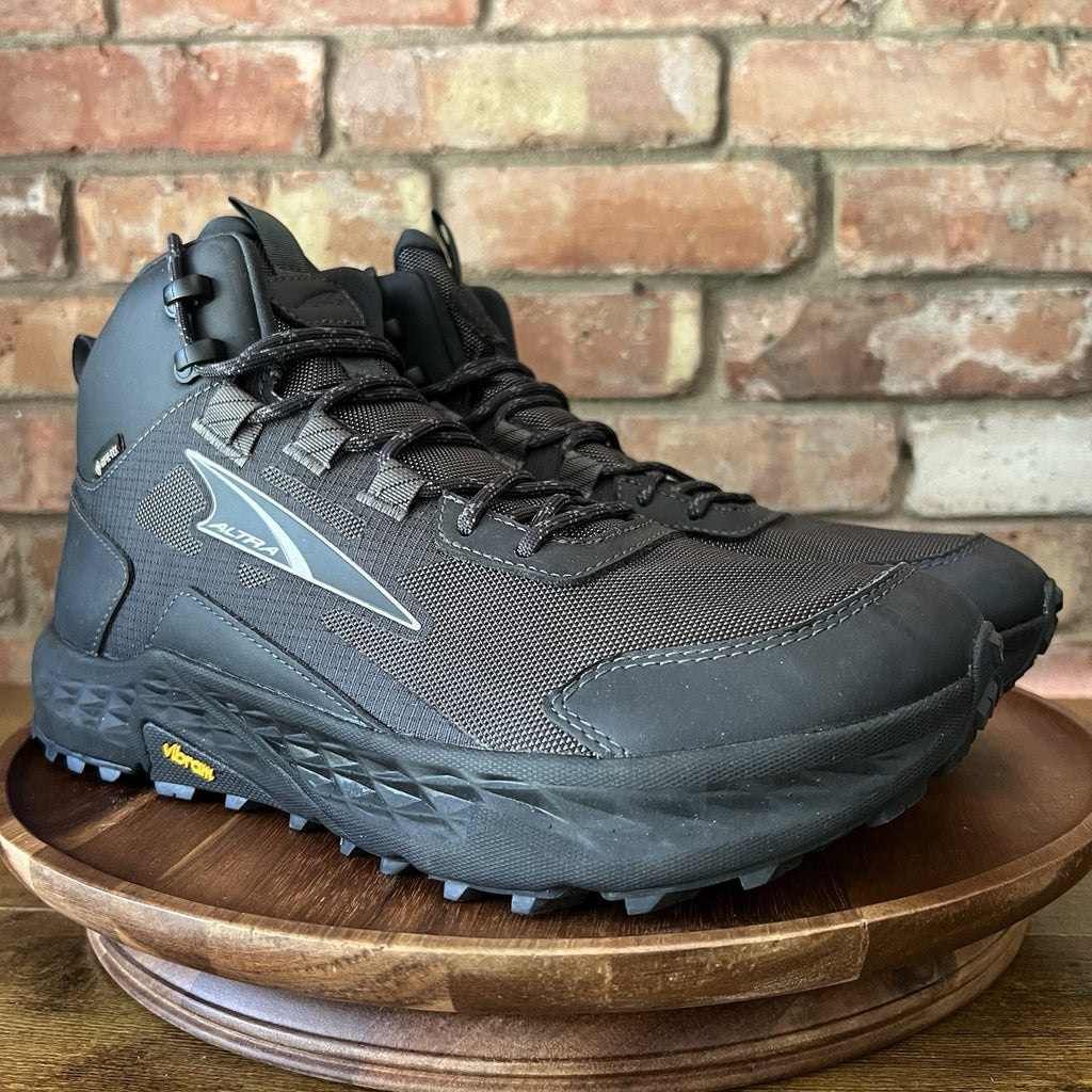 Altra Vibram Timp Hiker GTX Womens 11 Black Trail Hiking Shoes Sneakers
