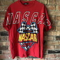 Vintage NASCAR Café Orlando "Life's a Race" Red Shirt - Men's M