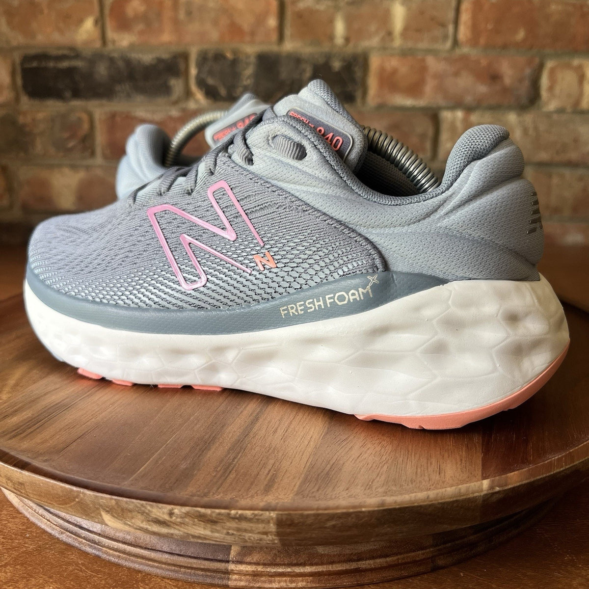 New Balance FF X 840 W840FLS Blue Pink Running Shoes Sneakers Size 7