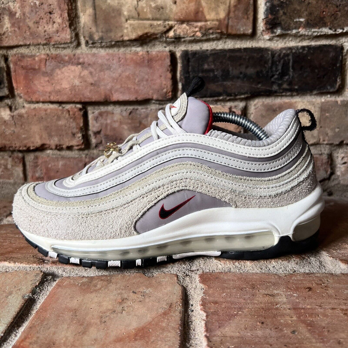 Nike Air Max 97 SE First Use College Grey Shoes Sneakers Youth 6.5 Women's 8